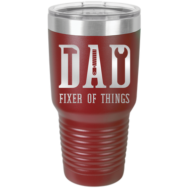 Dad Fixer of Things 30oz Ringneck Tumbler